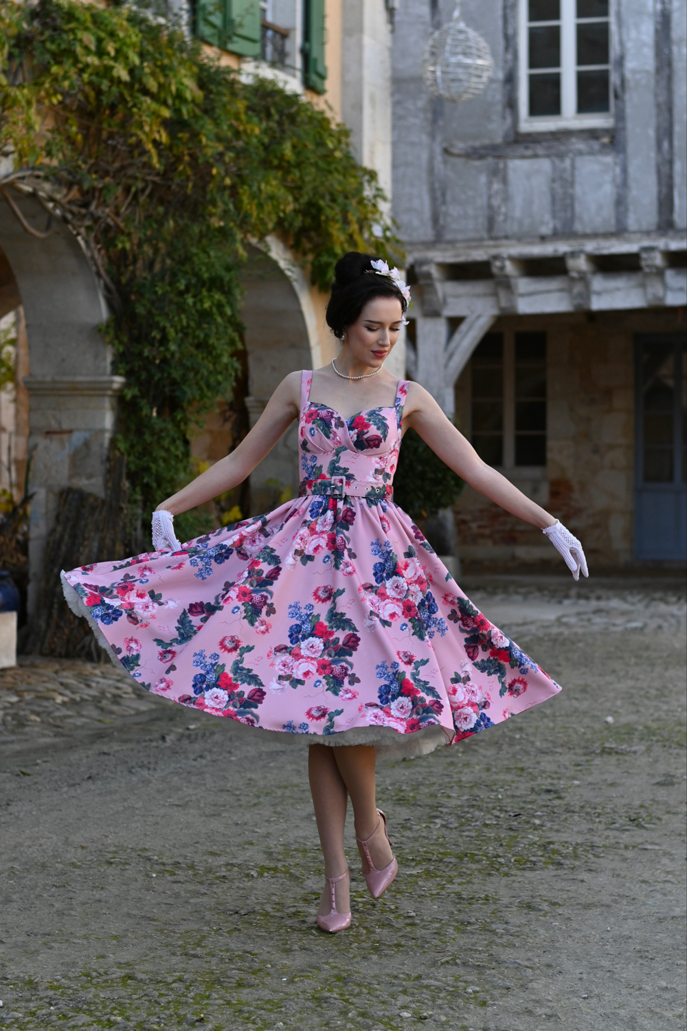 Rosabelle Bloom Swing Dress